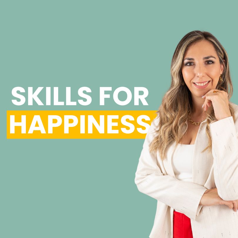 Portada Podcast skills for Happiness